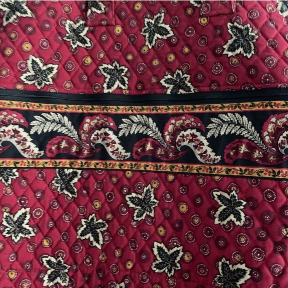 Vera Bradley RED COIN Garment Bag Full Size Retired 1999 - Picture 6 of 8